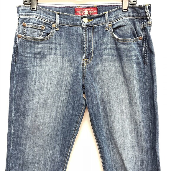 Lucky Brand Women's Jeans Pants 10 / 30 Sweet N Crop Blue Cropped - Picture 3 of 8